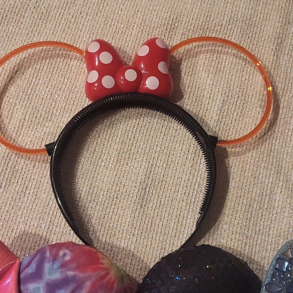 Disney Parks Mini Mouse (3) headbands